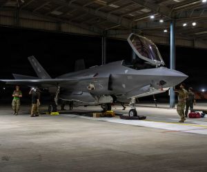 Six U.S. Air Force F-35As are making their first combat exercise deployment to India despite its Russian S-400s, the same air defense system whose acquisition led Washington to remove Turkey from the F-35 program due to security issues. (Picture source: US DoD)