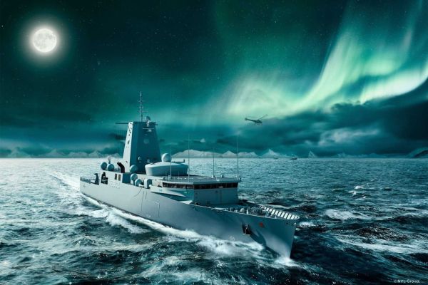 The Type 424 Flottendienstboote is Germany’s new 132-meter intelligence ship, designed to conduct communications, electronic, hydroacoustic, and electro-optical intelligence around NATO's northern flank, the Baltic Sea, and transatlantic reinforcement routes. (Picture source: NVL Group)