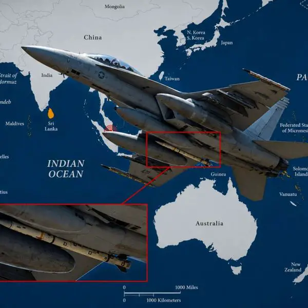 Australia’s A$736 million acquisition of the U.S.-developed AIM-260 JATM will strengthen the Royal Australian Air Force’s long-range air-to-air capability and deepen interoperability with U.S. forces in the Indo-Pacific (Picture Source: Carnegie Endowment / Jonathan Tweedy / Edited By Army Recognition Group) © Army Recognition Group. Unauthorized use, reproduction, or distribution prohibited.