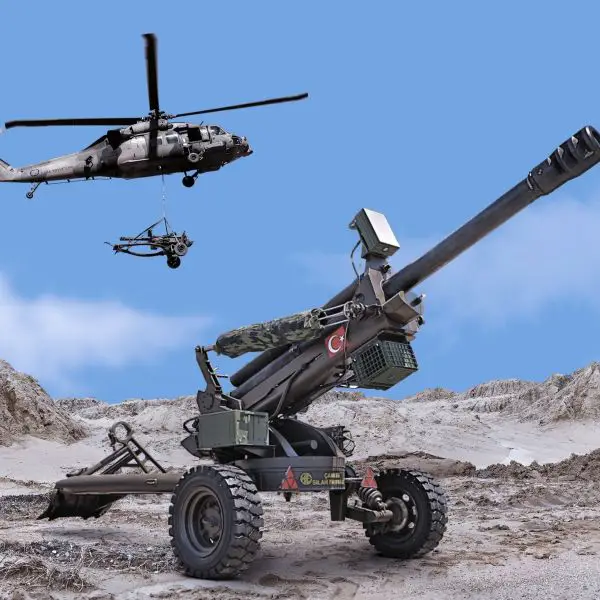 Türkiye’s MKE will supply Albania with six BORAN 105 mm air-transportable howitzers, giving NATO’s southeastern flank a lighter, faster artillery capability (Picture Source: MKE)