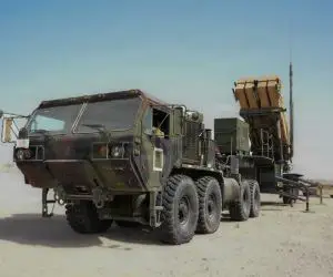 A U.S. Army Patriot air-defense system deployed in the Middle East supports regional force protection. Its radar and guided interceptors are designed to counter aircraft, cruise missiles and tactical ballistic missiles. (Picture source: U.S. Army)
