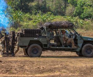 The Scorpion Light is an automated, ultra-rapid mobile 81mm mortar system designed for light vehicles, enabling infantry forces to acquire targets digitally, execute rapid-fire missions, and displace in under two minutes to evade counter-battery fire. (Picture source: US Army)
