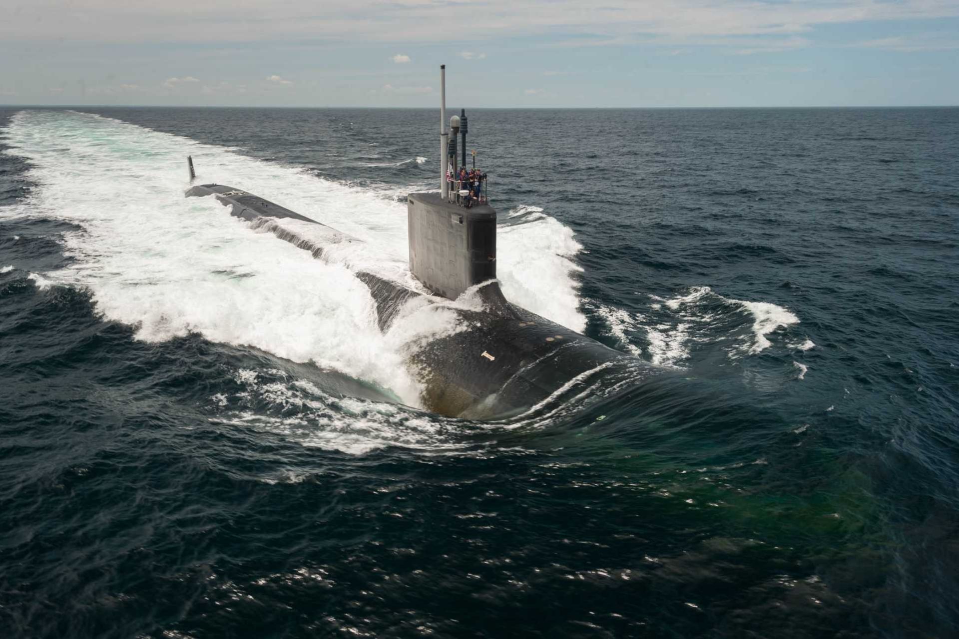 Nuclear reactors allow submarines to remain submerged for months without surfacing, reducing the vulnerability to detection, but also permit a greater power generation to improve situational awareness and target tracking. (Picture source: US Navy)