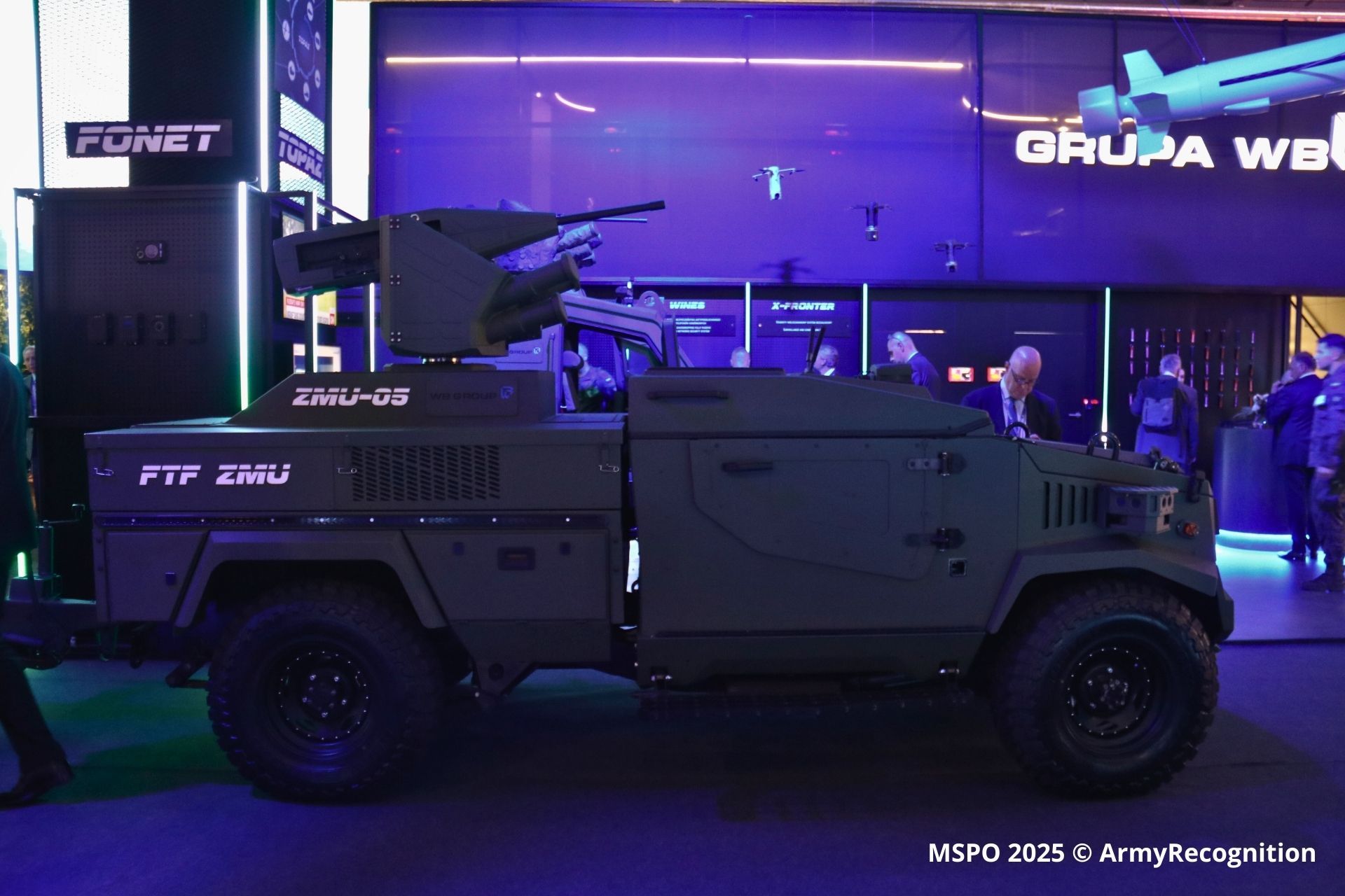 MSPO 2025年波蘭國際國防工業展覽:波蘭WB集團推出新