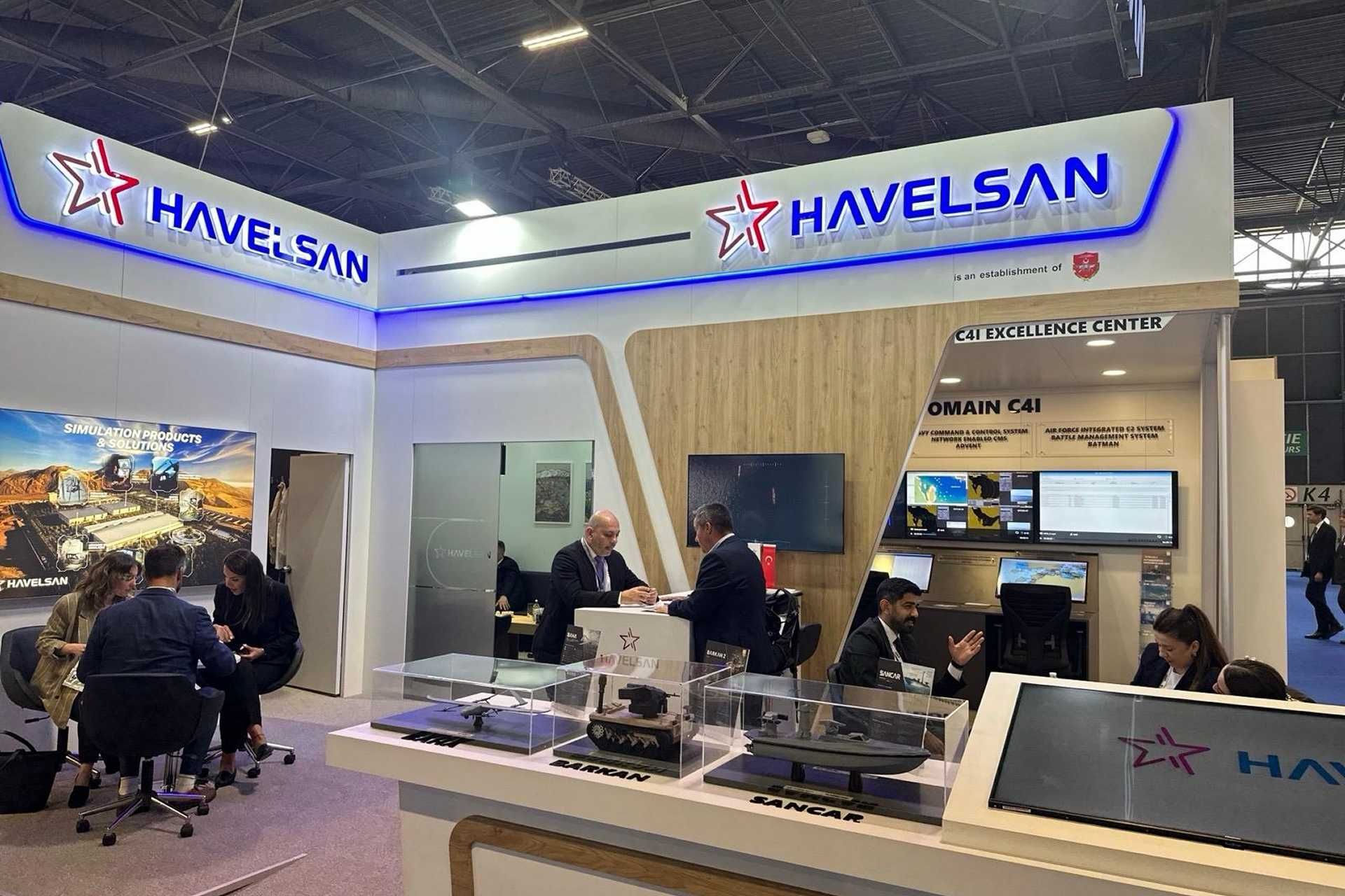 Havelsan displays its multi-domain network architecture at Eurosatory 2026 to resolve data saturation by integrating advanced command frameworks, artificial intelligence, and autonomous platforms for accelerated tactical decision-making. (Picture source: Havelsan)