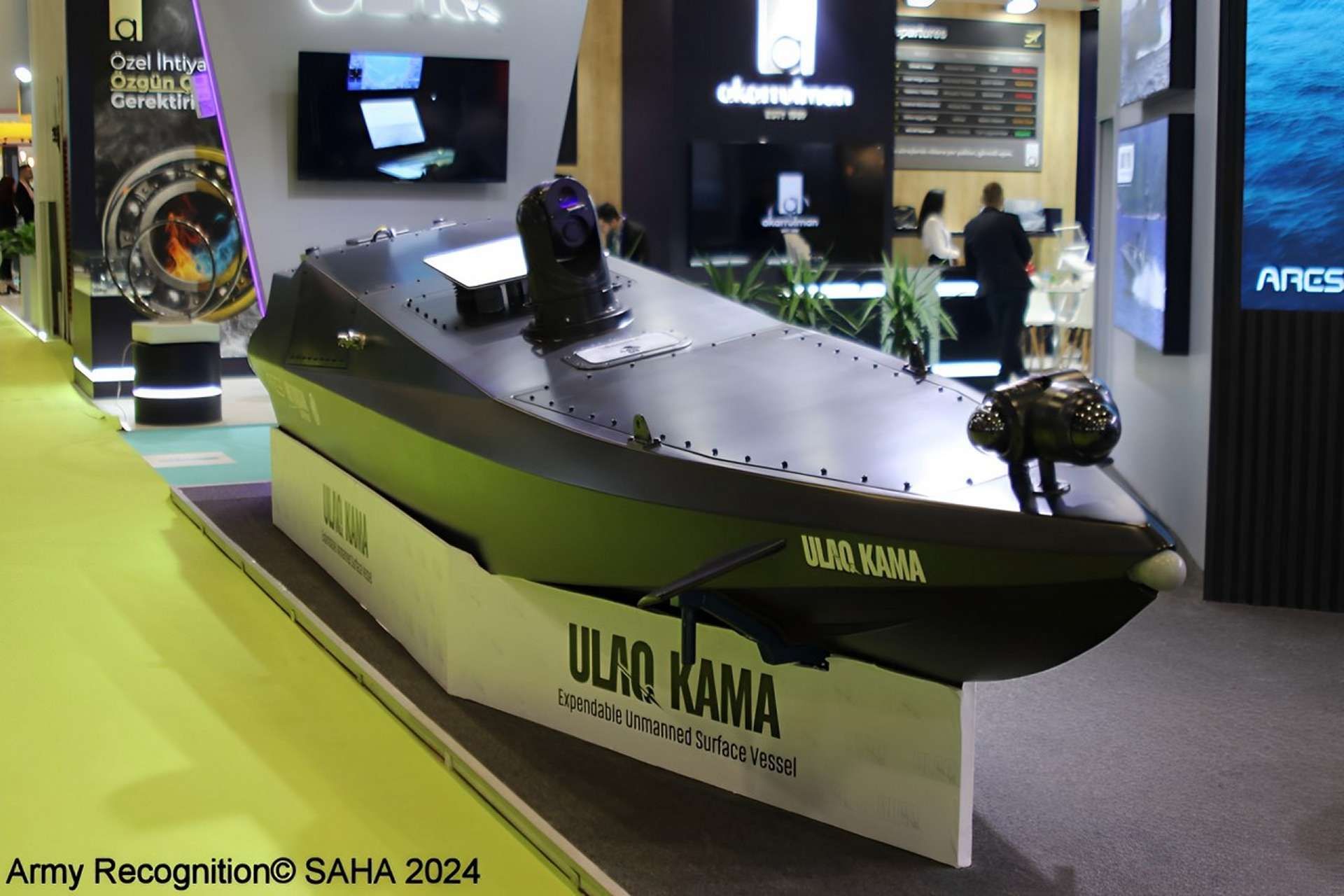 Ares 設計新型 ULAQ KAMA 無人水面艦艇,具有快 Ares 設計新型 ULAQ KAMA 無人水面艦艇,具有快