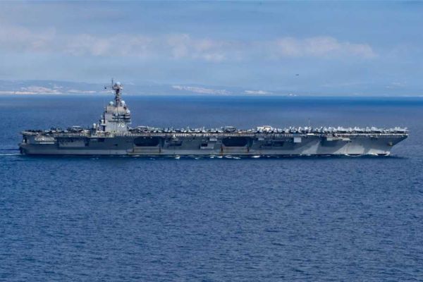 Gerald R. Ford class CVN-78 Nuclear-Powered Aircraft Carrier United States technical data fact sheet pictures video