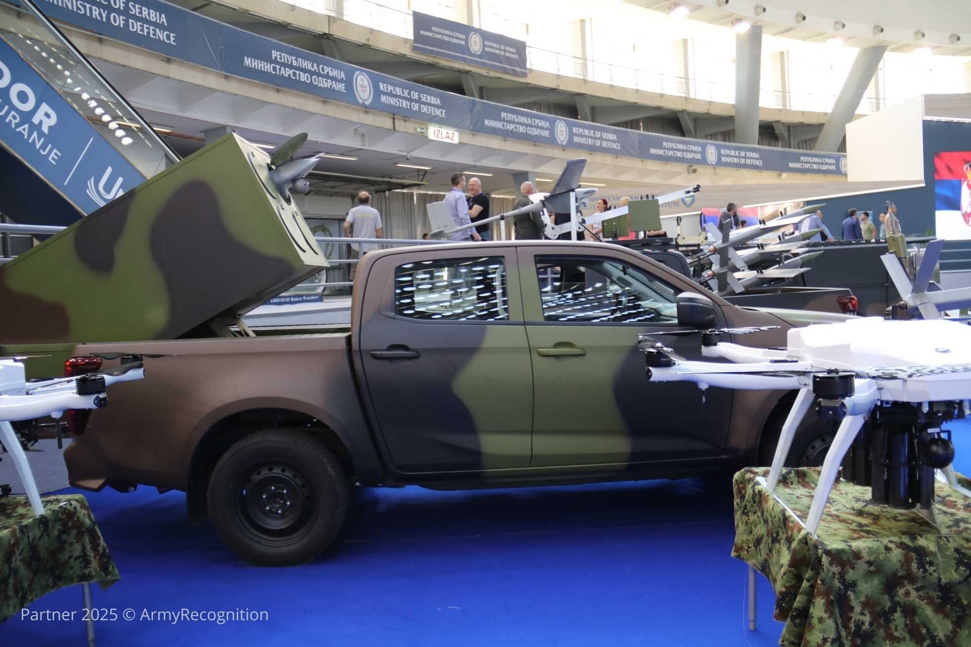 塞爾維亞Stršljen滯空式彈藥系統亮相2025年Part