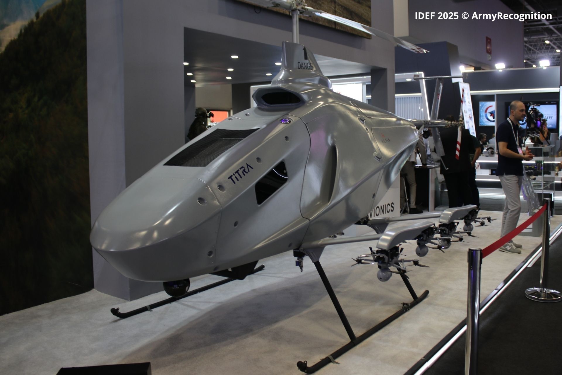 IDEF 2025：土耳其ALPIN無人直升機重新定義戰術監