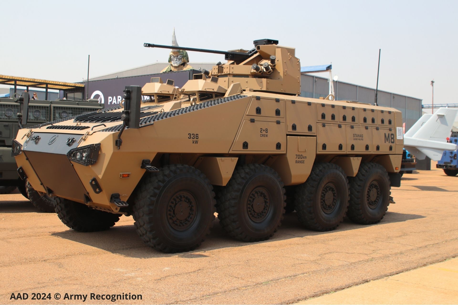 派拉蒙在 ADD 2024 上展示了 MBOMBE 8,這是 派拉蒙在 ADD 2024 上展示了 MBOMBE 8,這是