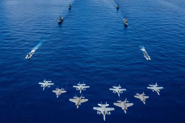 The biennial Valiant Shield exercise brings together advanced naval, air, and joint-force capabilities, providing an opportunity to refine command-and-control procedures, integrated operations, and allied readiness across multiple warfighting domains. (Picture source: US DoD)